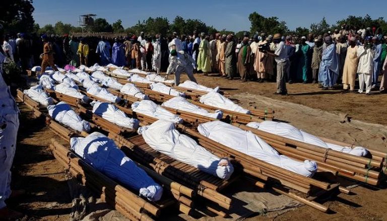 ضحايا مذبحة جماعية في نيجيريا