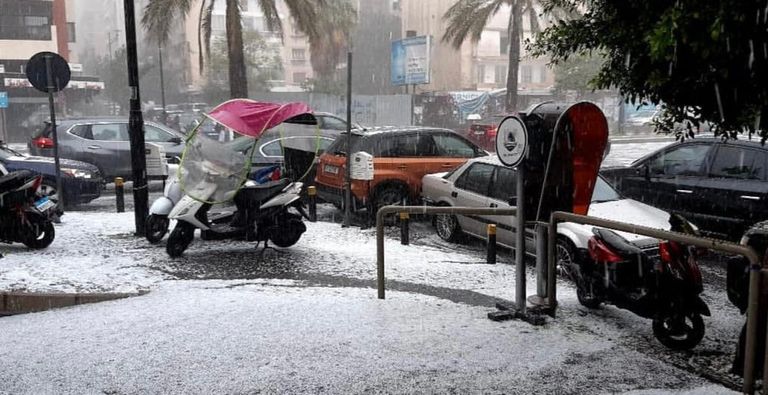 بيروت ترتدي الأبيض