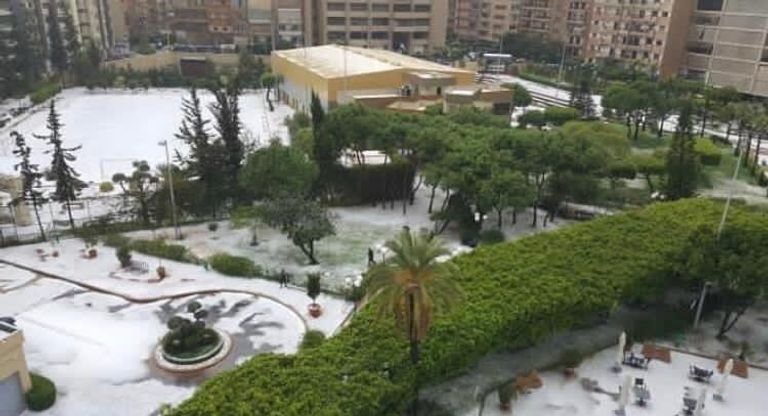 بيروت ترتدي الأبيض