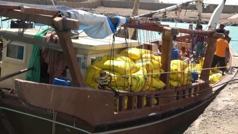 شحنات مضبوطة من المواد الكيماوية الحوثية