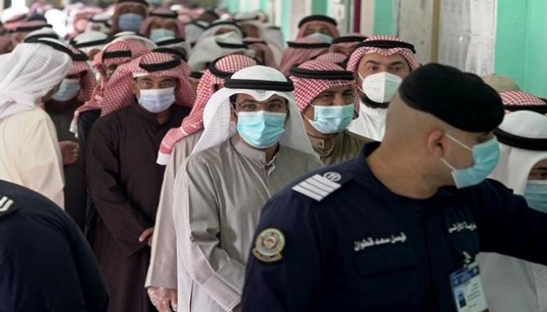جانب من انتخابات مجلس الأمة الكويتي 2020 
