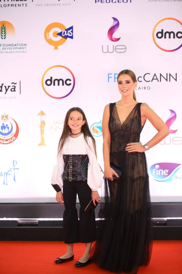 شريف سلامة وزوجته داليا مصطفى