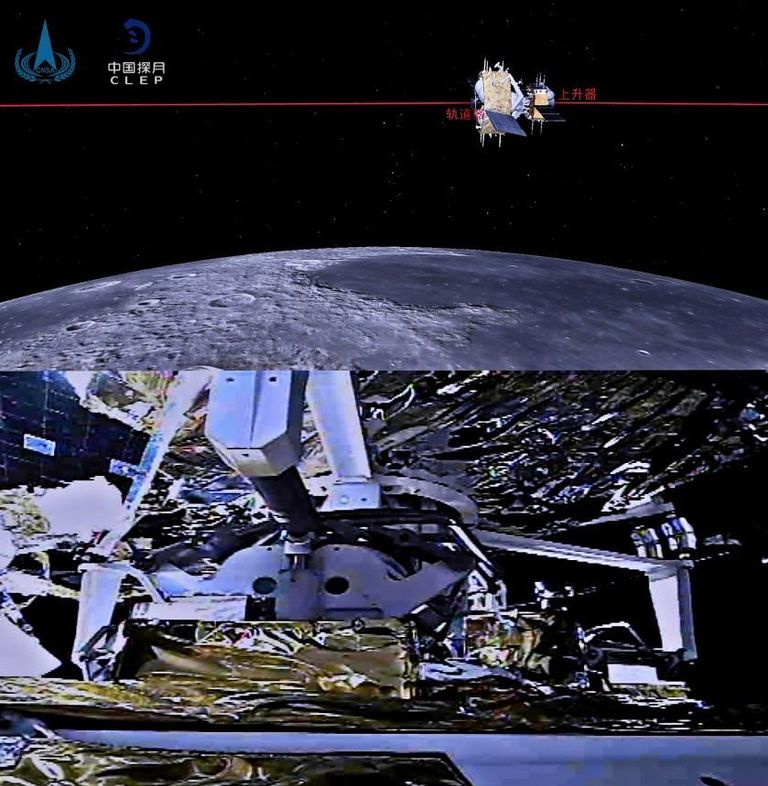 الصين تكمل أول مهمة التحام في المدار القمري