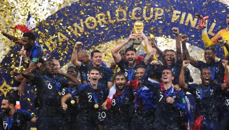 منتخب فرنسا حامل لقب بطولة كأس العالم 2018