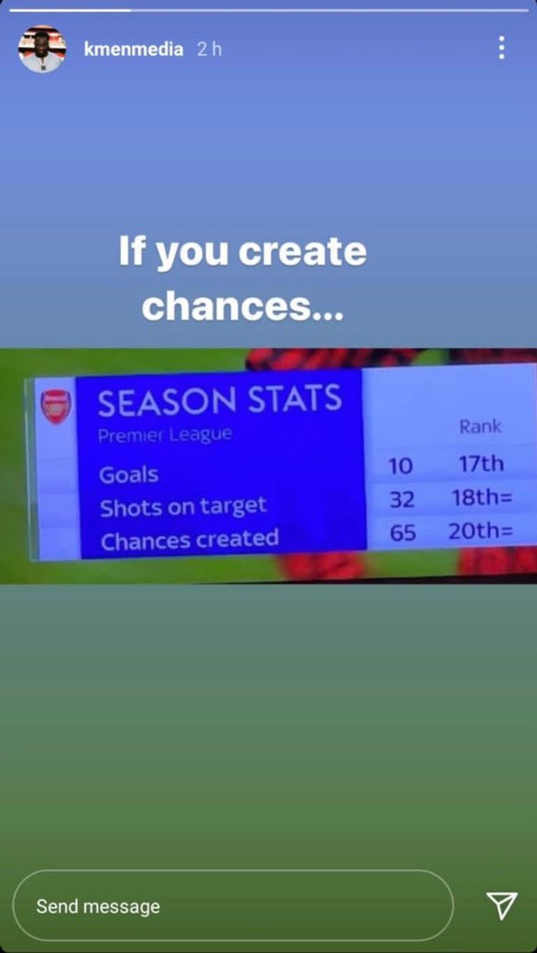 تغريدة وكيل أوبا بيير أوباميانج مهاجم أرسنال ومدربه أرتيتا