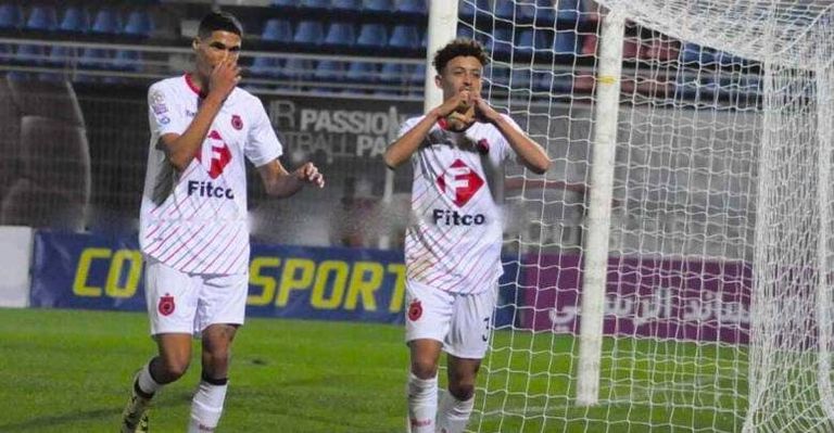 صلاح الدين بنيشو نجم الفتح فريق الوداد المغربي