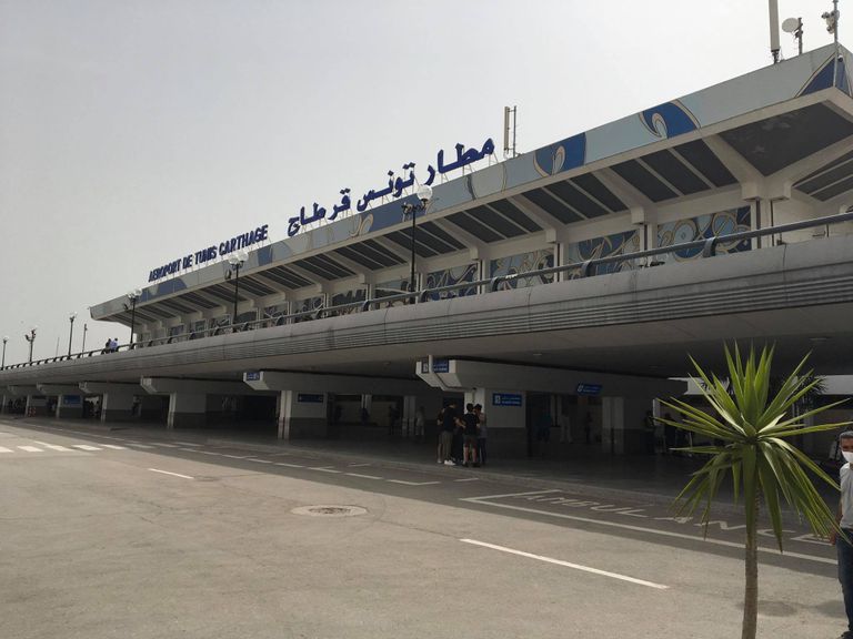 تونس خلال حظر التجوال