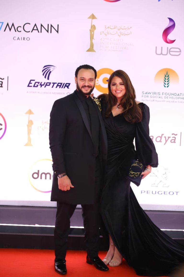 هنادي مهنا وزوجها أحمد خالد صالح 