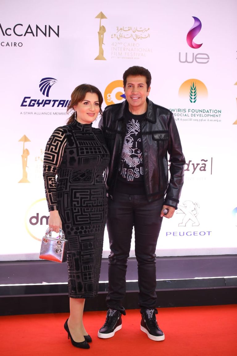 هنادي مهنا وزوجها أحمد خالد صالح 