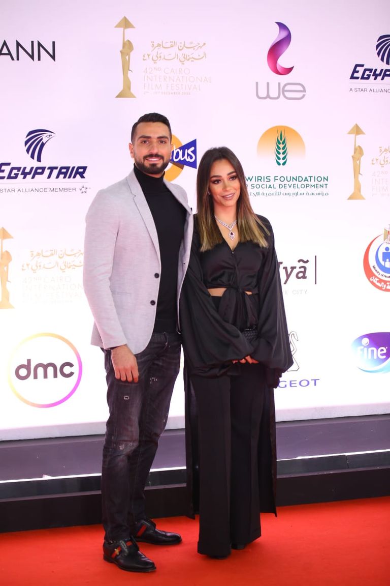 هنادي مهنا وزوجها أحمد خالد صالح 