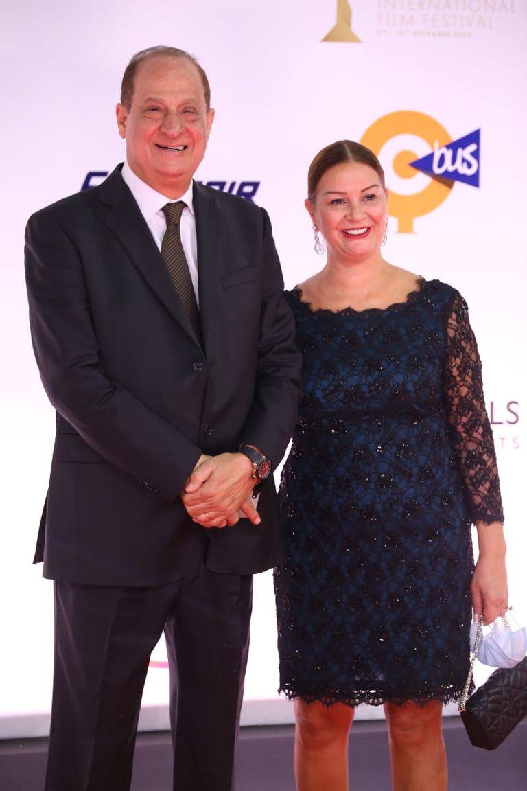 هنادي مهنا وزوجها أحمد خالد صالح 