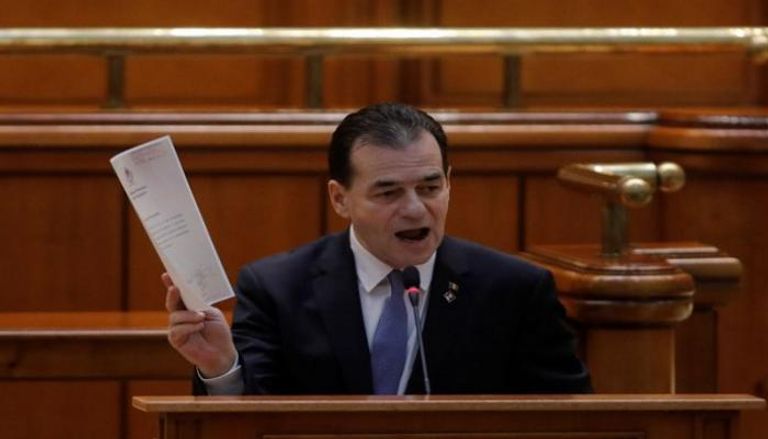 رئيس وزراء رومانيا لودوفيتش أوربان