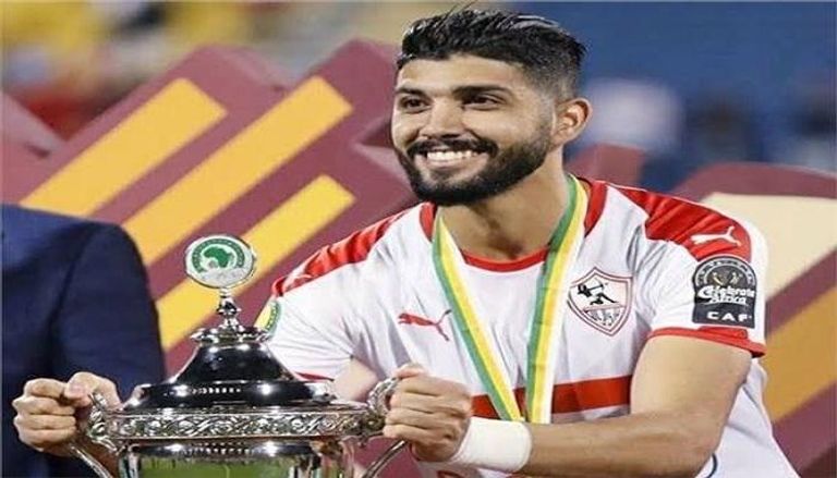 فرجاني ساسي لاعب وسط الزمالك المصري