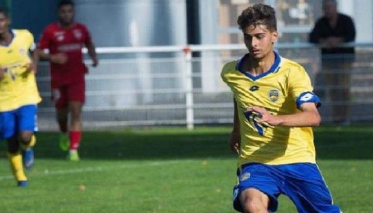 سامي فرج المحترف في صفوف فريق سوشو الفرنسي