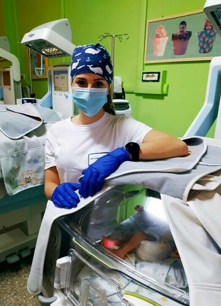 الممرضة أولجا سكوتشيمارا قبل وبعد