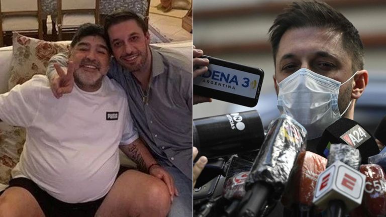 مارادونا ومحاميه