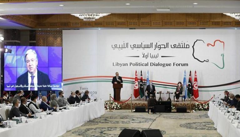 أطماع التنظيم الإرهابي في ليبيا تتجدد في  الملتقى السياسي