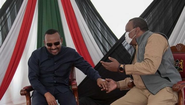 رئيس الوزراء الإثيوبي والرئيس الكيني