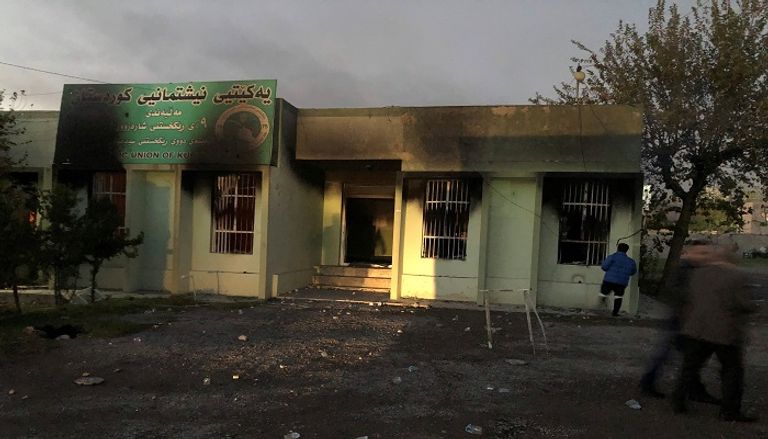 الاحتجاجات التي شهدها الإقليم شابتها أعمال عنف- رويترز الاحتجاجات التي شهدها الإقليم شابتها أعمال عنف- رويترز