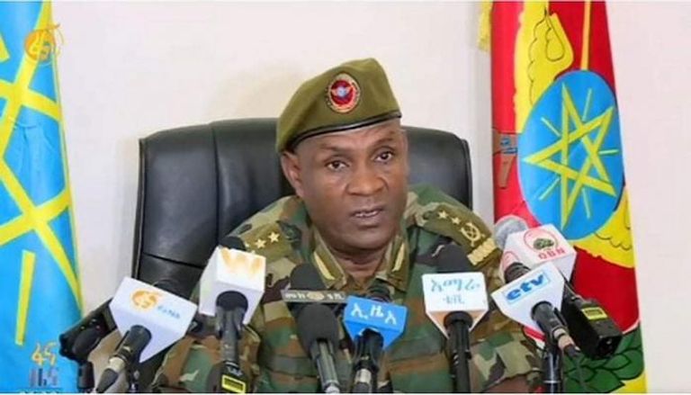 المتحدث باسم الجيش الإثيوبي الجنرال محمد تسما