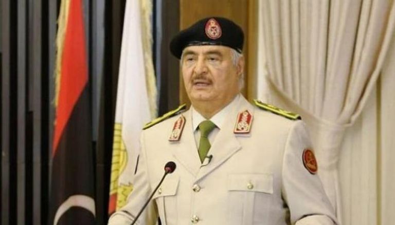 القائد العام للجيش الليبي المشير خليفة حفتر - أرشيفية