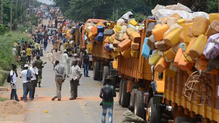 نزوح الأهالي في أفريقيا الوسطى من هجمات المتمردين