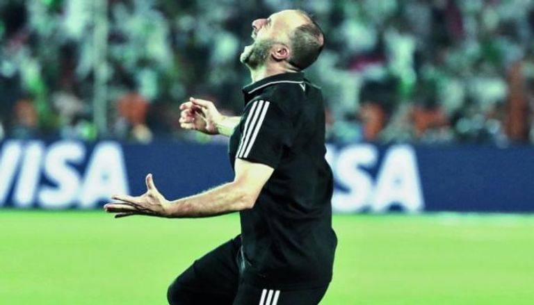 جمال بلماضي مدرب منتخب الجزائر