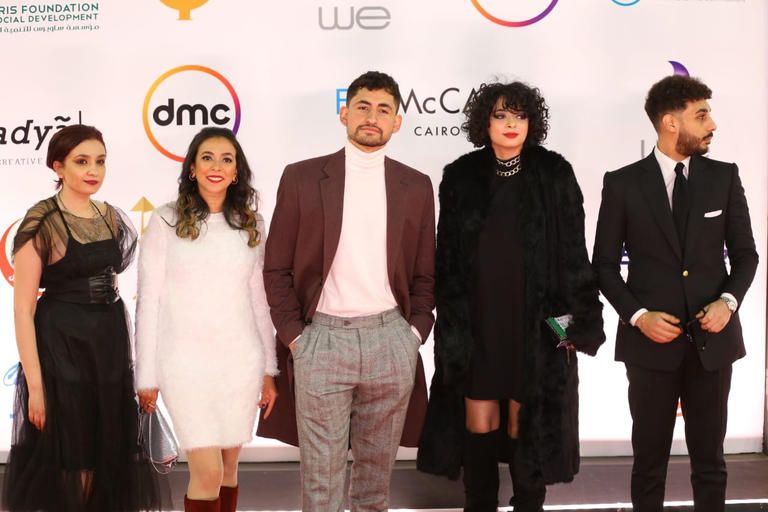 أمير المصري على السجادة الحمراء لمهرجان القاهرة السينمائي