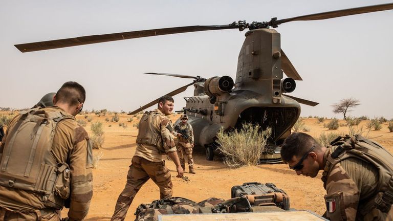 قوة عسكرية فرنسية في شمال مالي