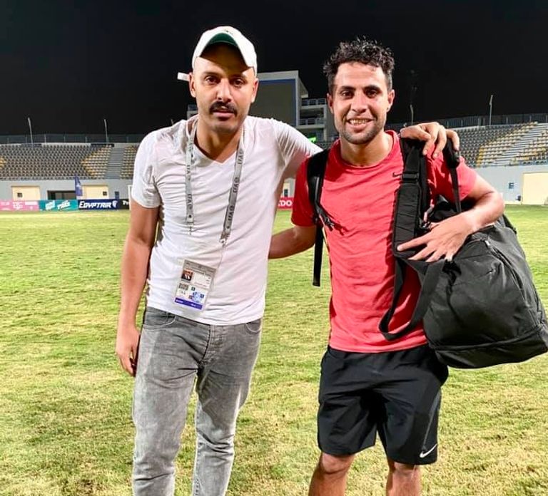 محمد إبراهيم صانع ألعاب فريق سيراميكا كليوباترا رمضان صبحي