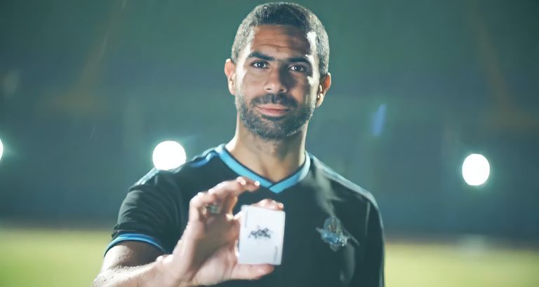 أحمد فتحي لاعب نادي بيراميدز رمضان صبحي