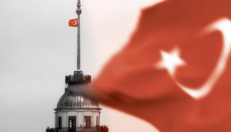 علم دولة تركيا - أرشيفية