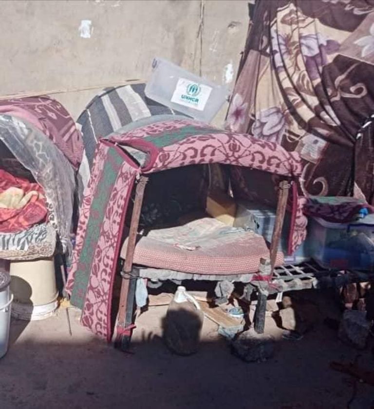 جانب من مركز احتجاز المهاجرين بالجبل الغربي-الزنتان