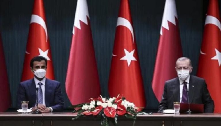 الرئيس التركي وأمير قطر - أرشيفية