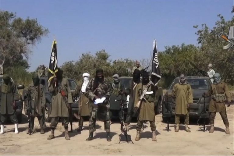 إرهابيون من حركة بوكو حرام الإرهابية