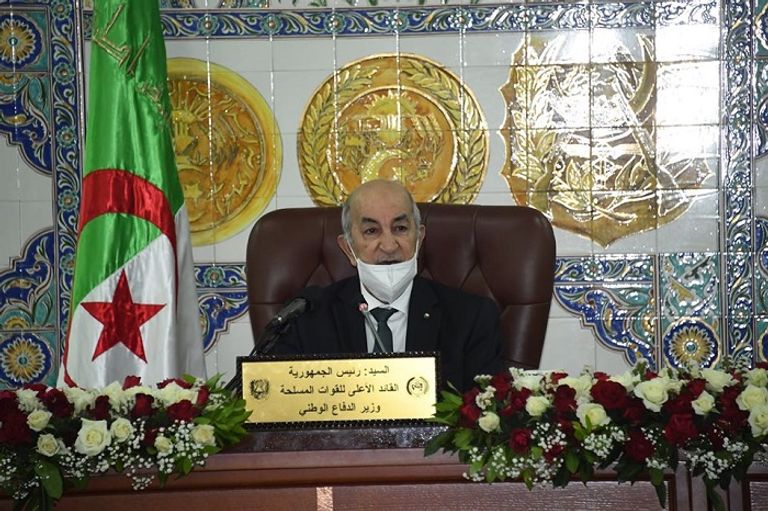 الرئيس الجزائري عبدالمجيد تبون - أرشيفية