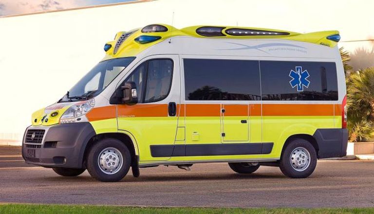 سيارة إسعاف في إيطاليا - أرشيفية جانب من مراسم تشييع جثمان باولو روسي