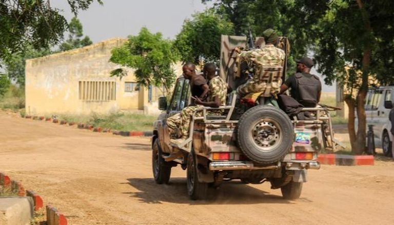 عناصر من قوات الأمن النيجيرية تصدت للمسلحين - أ.ف.ب