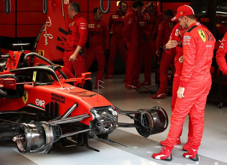 فريق فيراري سباق فورومولا 1 - أبوظبي