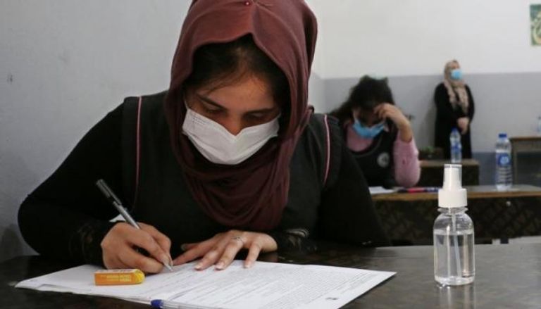 طالبة في إحدى مدارس العراق