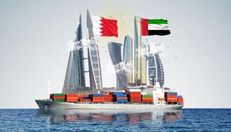 نمو التبادل التجاري بين الإمارات والبحرين