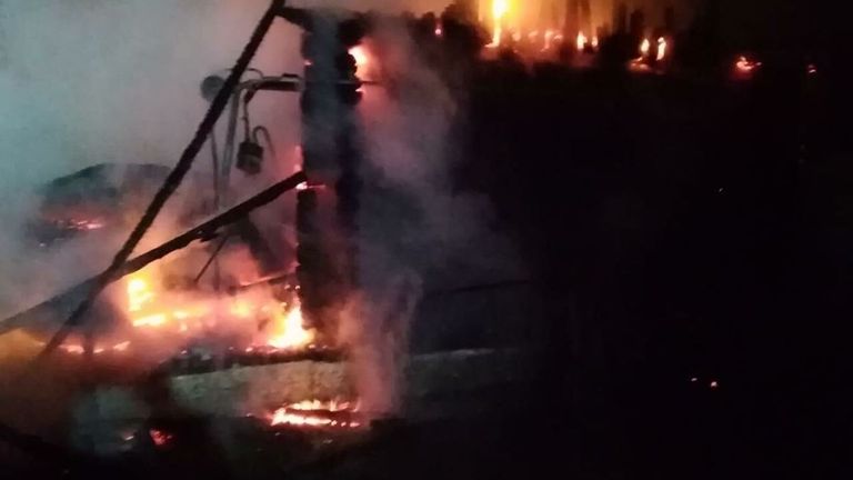 حريق دار للمسنين في روسيا