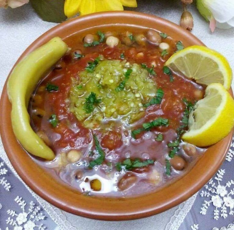 طبق "الدوبارة" التقليدية الشعبية الجزائرية