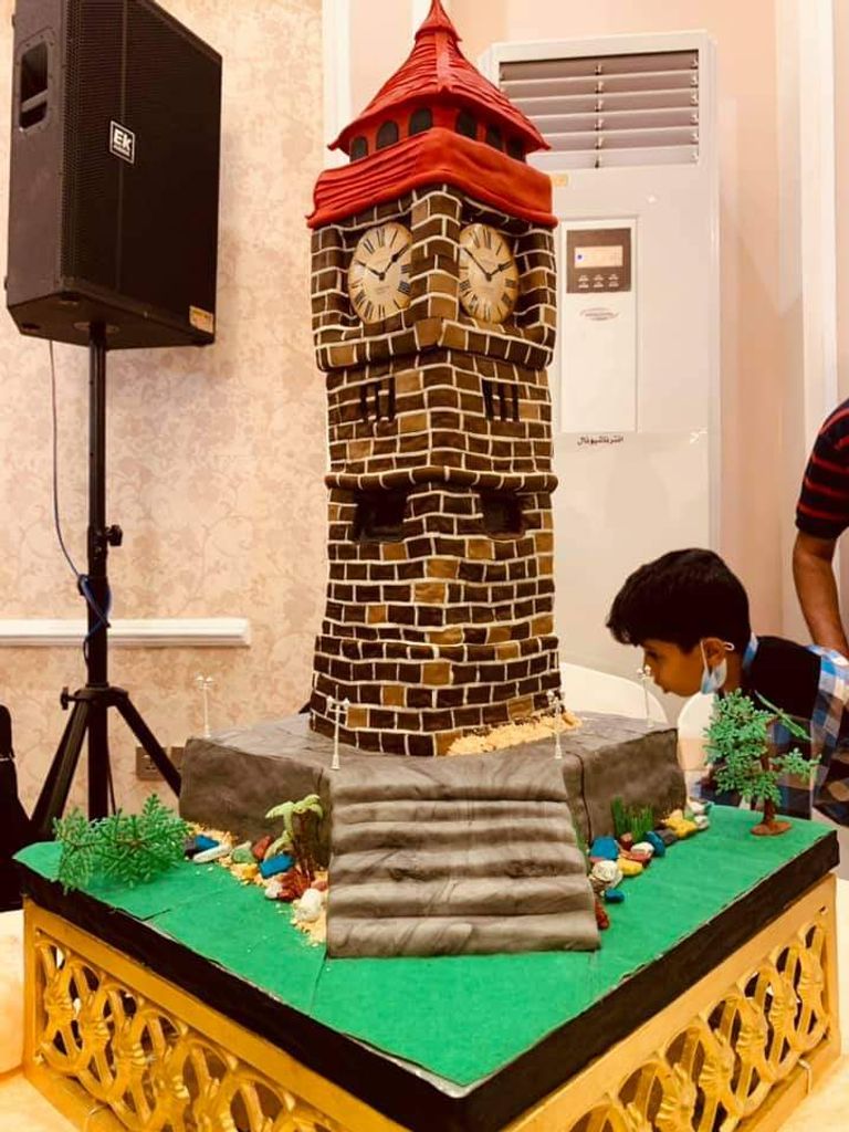 أعمال فنية من الكعك