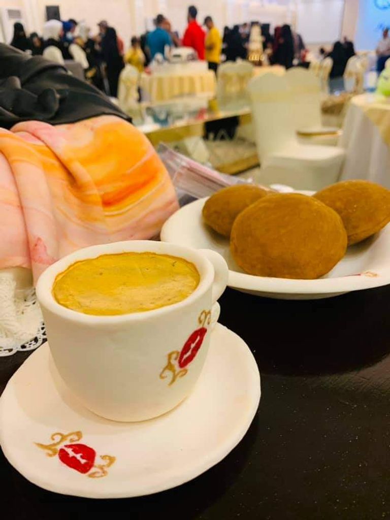 أعمال فنية من الكعك