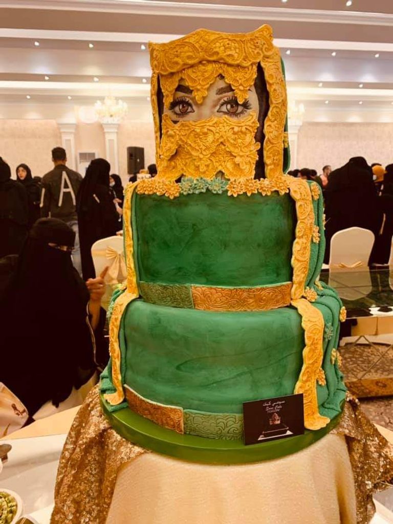 أعمال فنية من الكعك