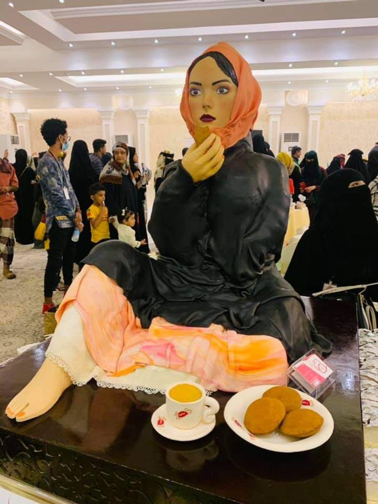 أعمال فنية من الكعك