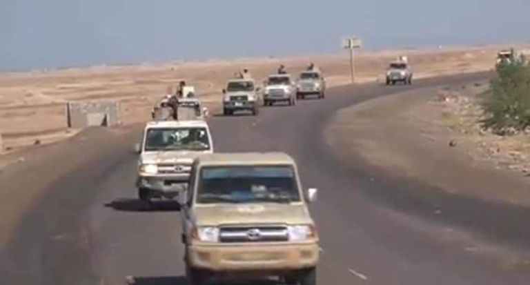 عناصر من قوات ألوية العمالقة