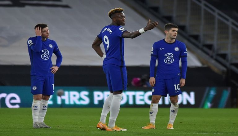 الخسارة الثانية على التوالي لتشيلسي تشيلسي ضد ولفرهامبتون