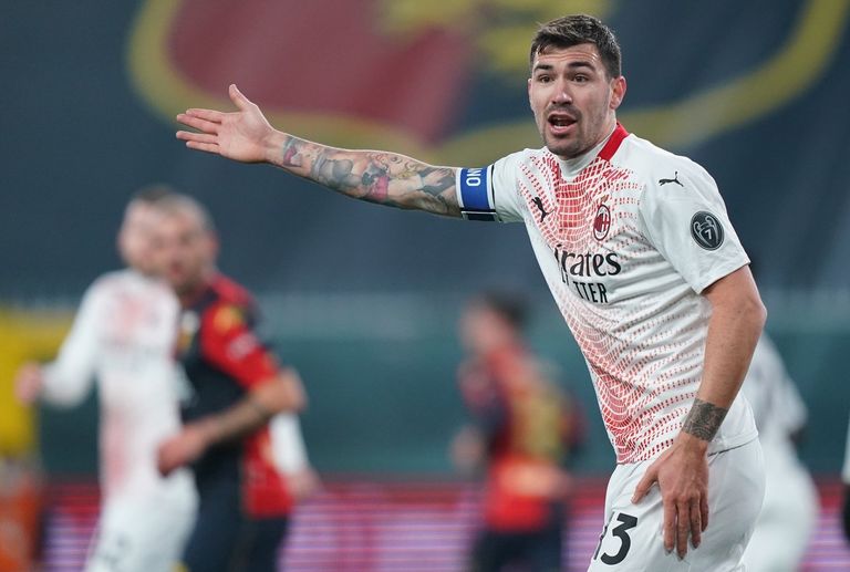 من مباراة جنوى وميلان